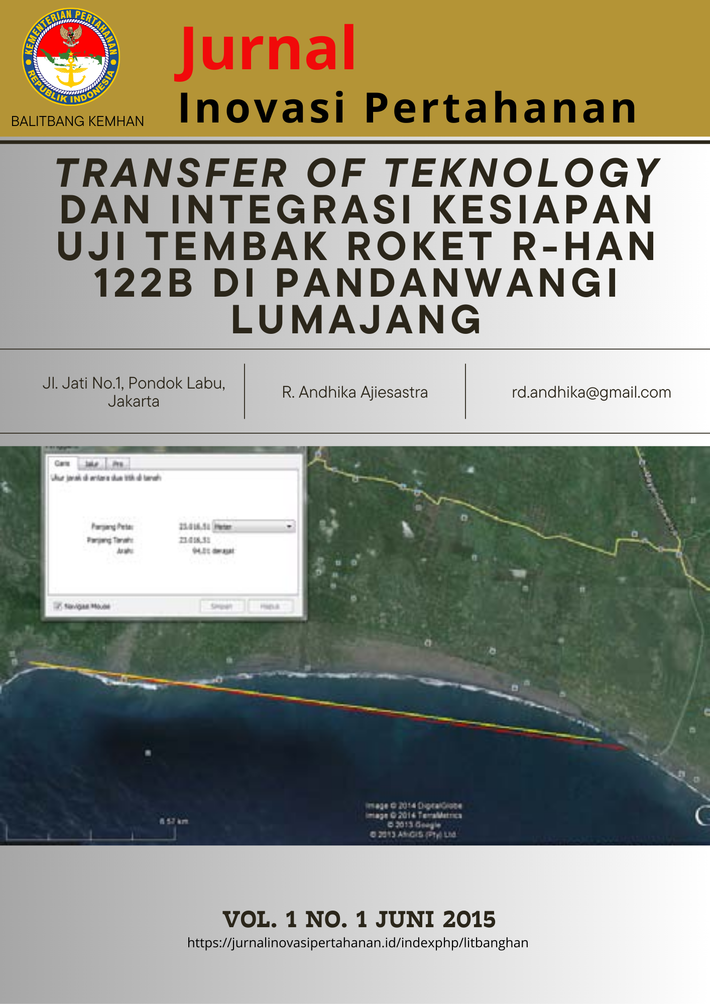 Cover TOT dan Integrasi Roket R-Han 122B